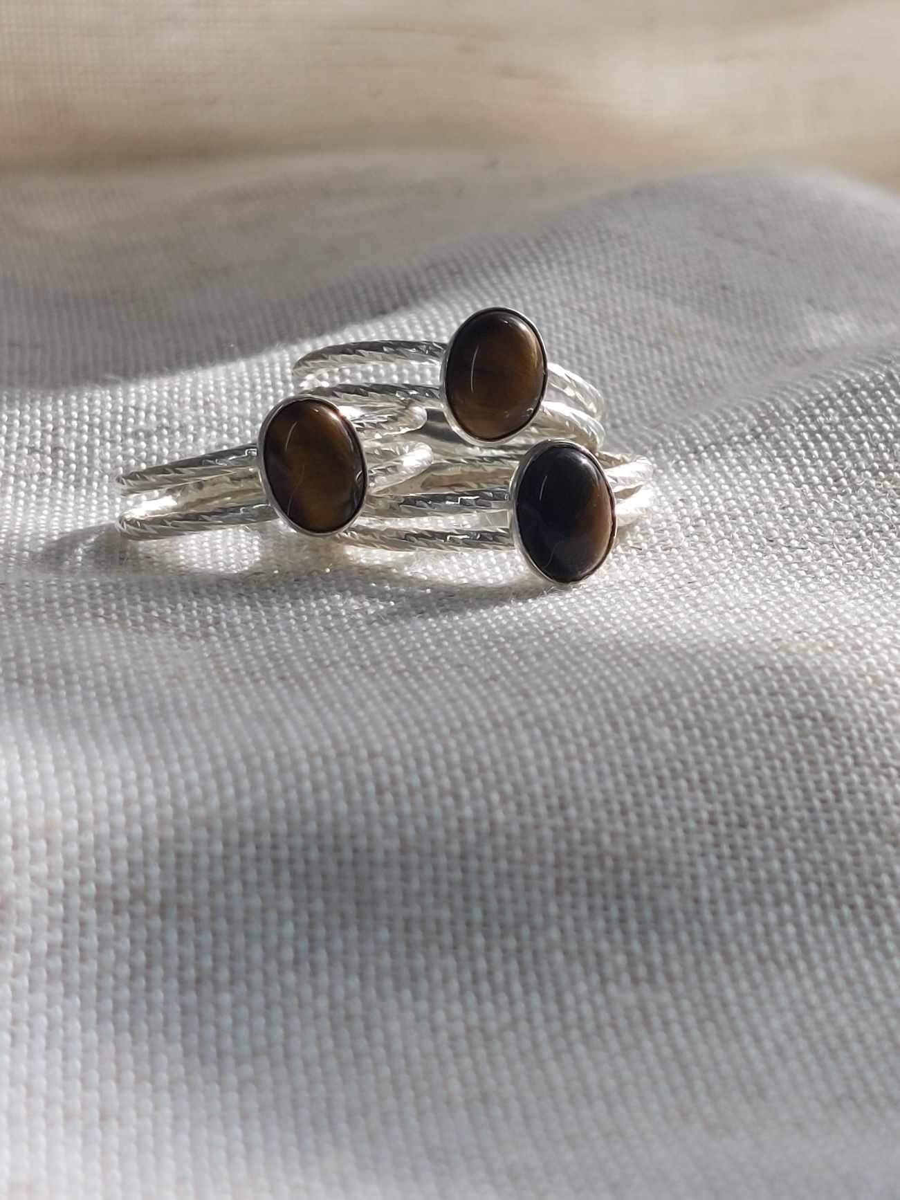 Tiger eye ring