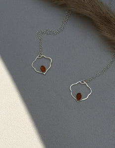 Amber Moroccan necklace