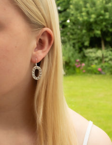 Delilah oval earrings