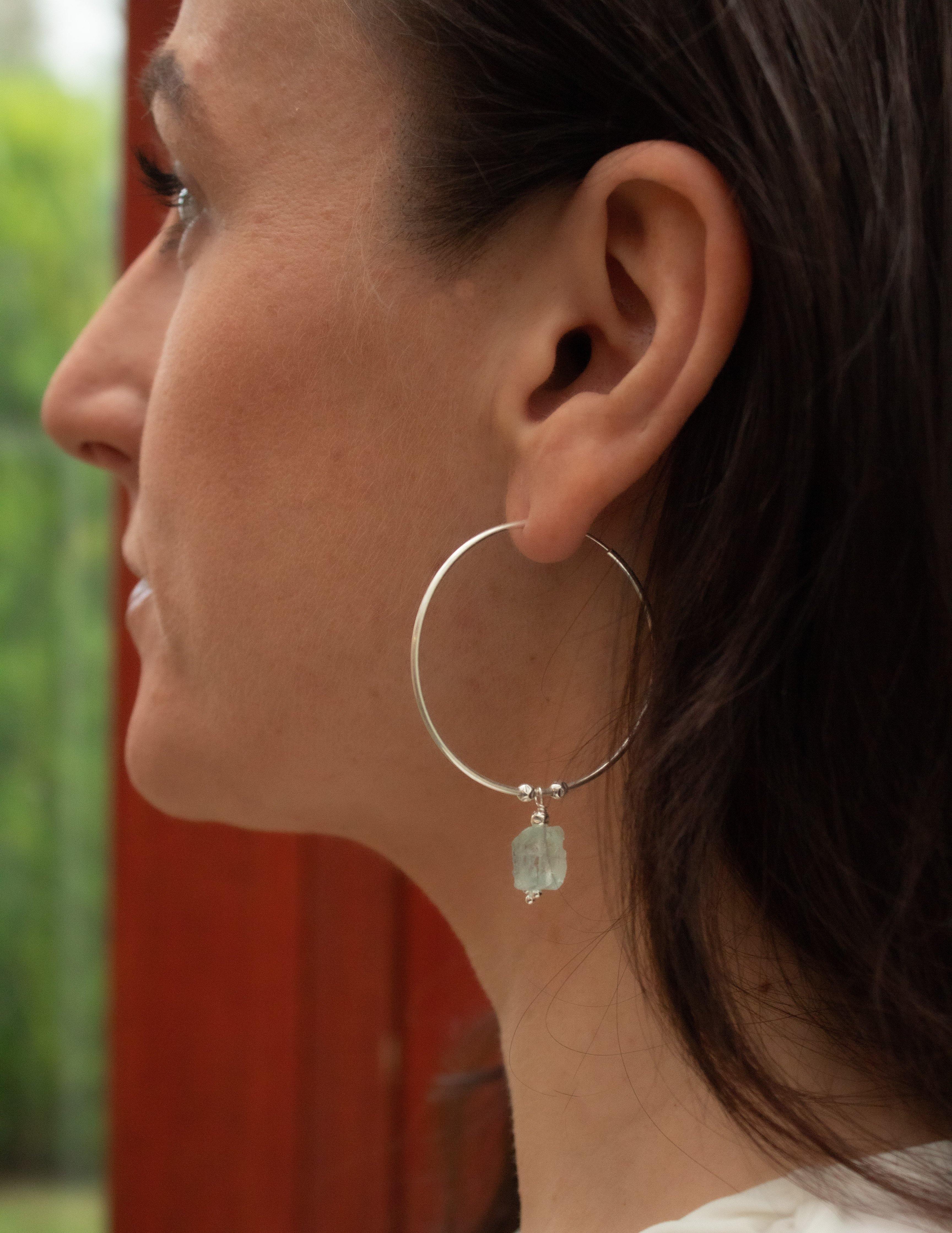 Citrine crystal earrings - BlossomJewellery