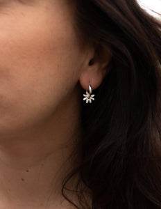 Mini Daisy chunky hoops - BlossomJewellery