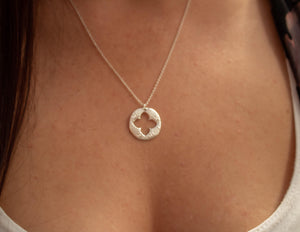 Trinity coin cutout necklace - BlossomJewellery