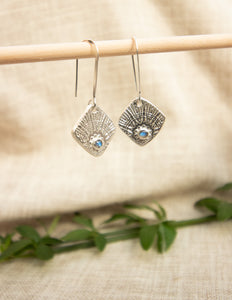 The Empress labradorite earrings