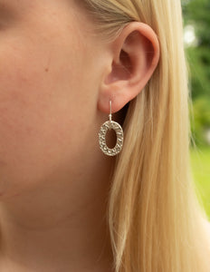 Delilah oval earrings