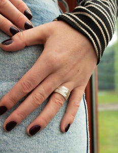 Ougi chunky ring - BlossomJewellery