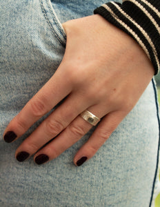 Ougi Labradorite chunky ring - BlossomJewellery